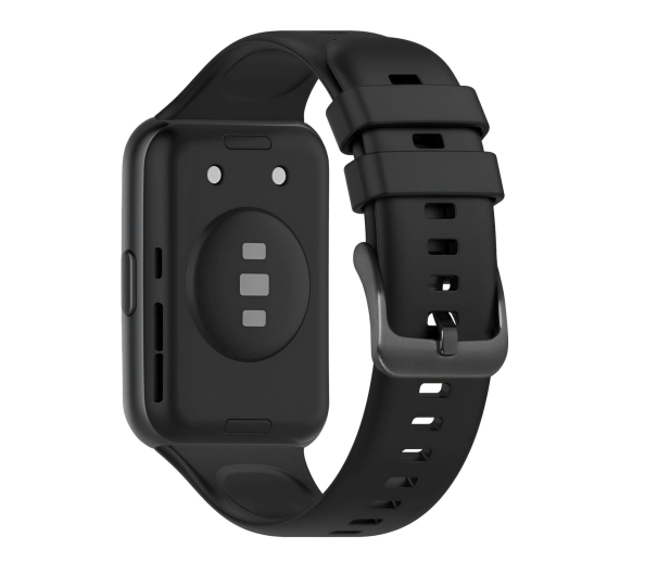 FIXED Silicone Strap do Huawei Watch FIT 2 black - 1341082 - zdjęcie 2